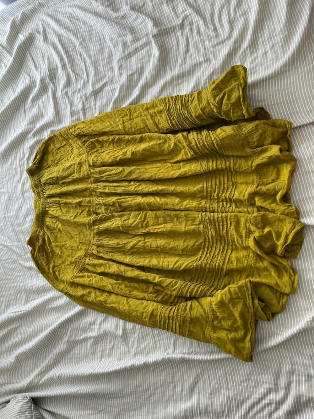 Women’s Flowy Vibrant Green Tiered Skirt